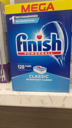 Viên rửa dành cho máy rửa bát Finish Classic loại 120 viên