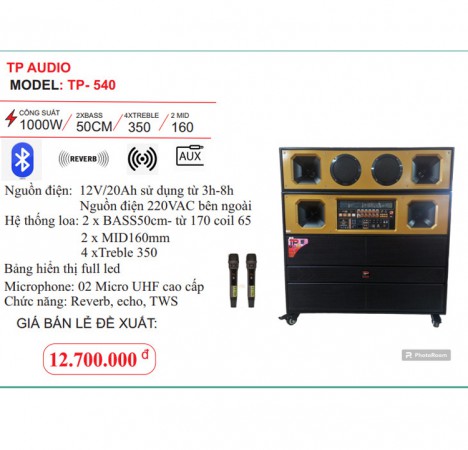 LOA TP AUDIO TP 540