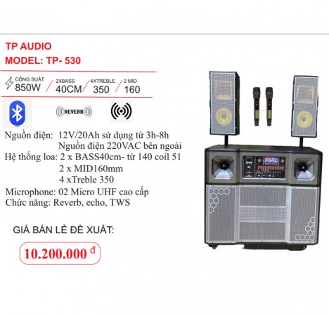 LOA TP AUDIO TP 530